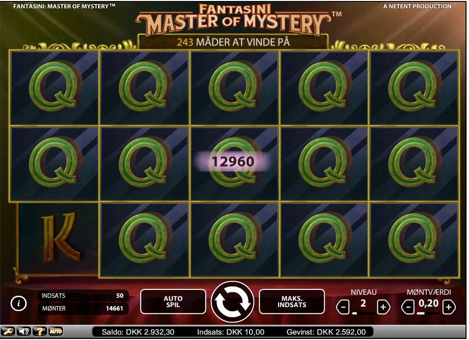 Master of Mystery slotmaskine