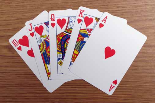 Pokerhændernes rangorden