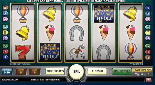 Gratis Tivoli billetter og 50 FREE spins til nye kunder