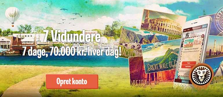 Vind 7x70.000 i den afsluttende sommerkonkurrence