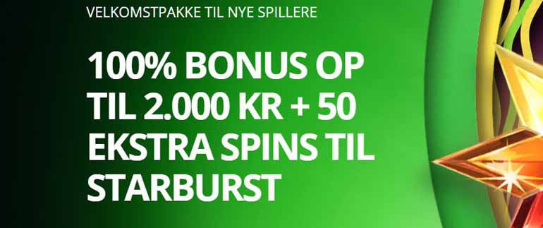 CasinoLuck - op til 50 gratis spins anmeldelse