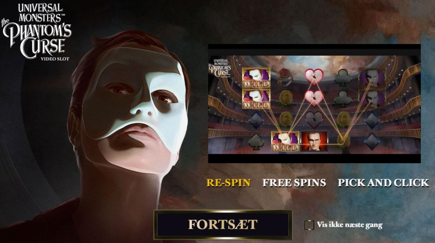 Universal Monsters: Phantoms Curse spilleautomat - free spins