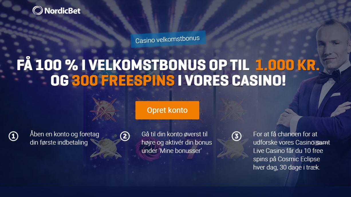 Mikkel Kessler bonus med 300 gratis spins