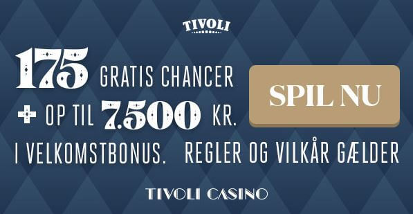 Tivoli Casino - 25 gratis spins