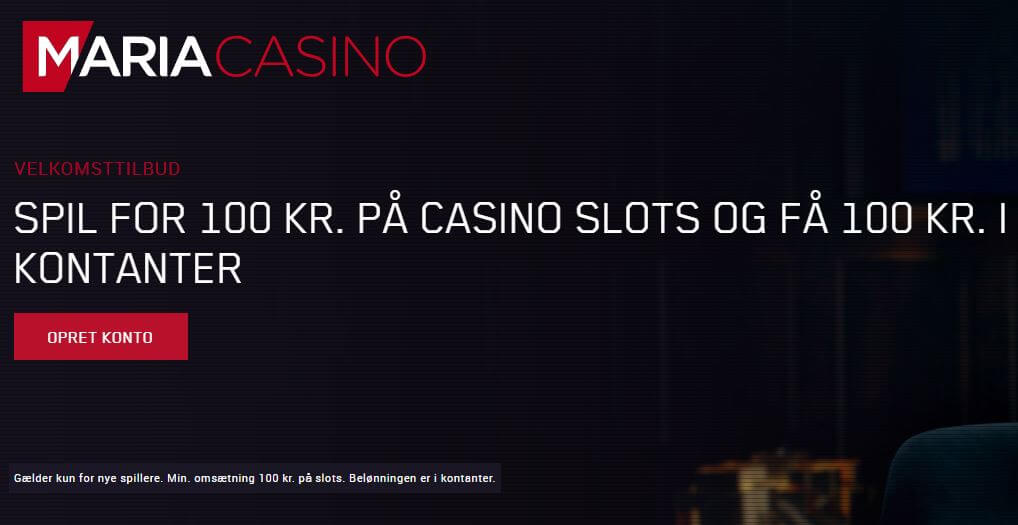 100 kroner i kontanter til nye kunder