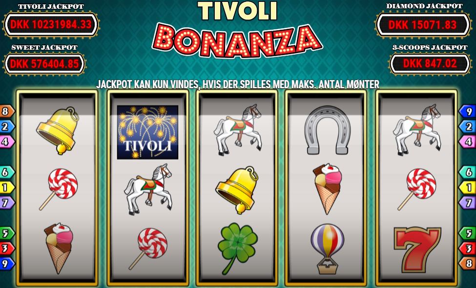 Jackpotten fra Tivoli Casino - Tivoli Bonanza