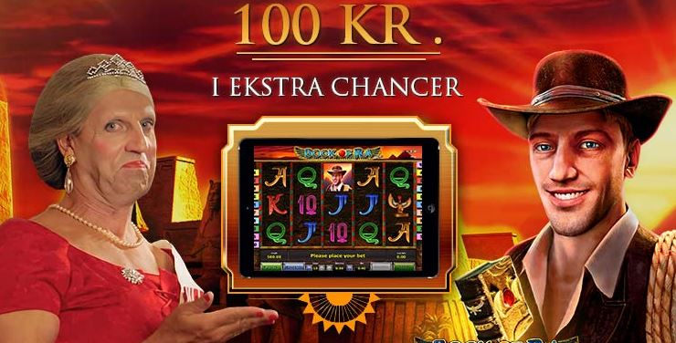 Ny bonus: Få for 100 kroner gratis spins på Book of Ra