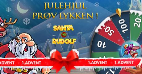 Julehjul: Drej hjulet de kommende uger og vind masser af spins