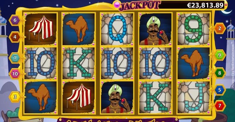 Arabian Nights fra Nordicbet er en af de største Jackpots overhovedet