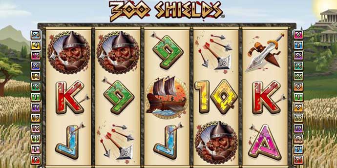 300 Shields - den suverænt fedeste spilleautomat