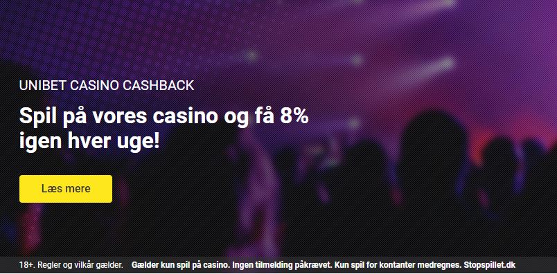 Spilleautomater hos Unibet