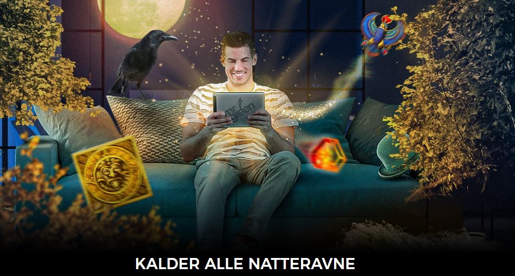 Natteravn? Få hver aften en skræmmende nem bonus med lav omsætning