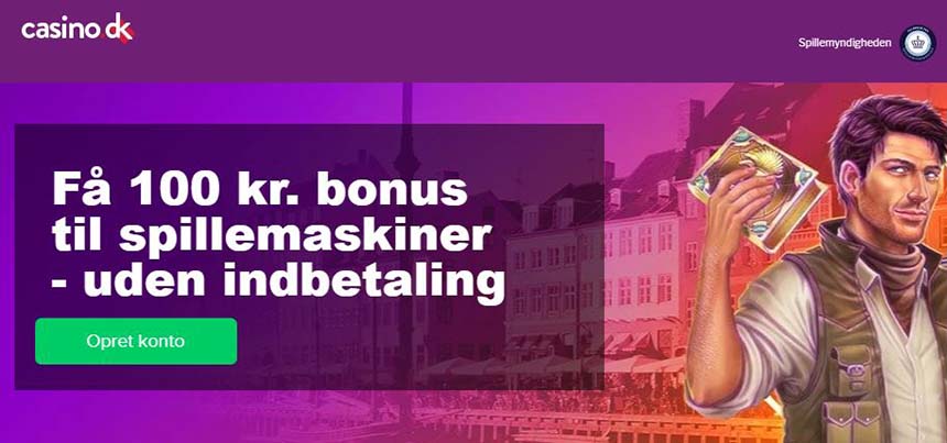 Danmarks største gratis bonus: Få 100 kroner til brug på spillemaskiner
