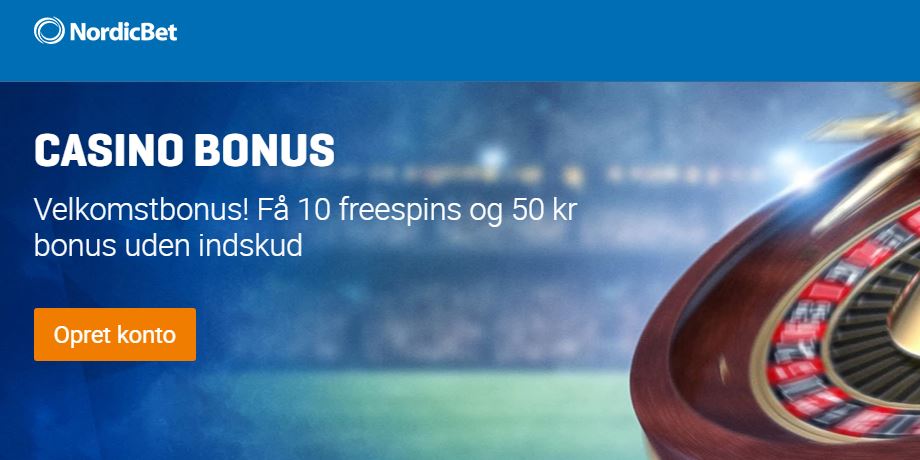 NordicBet - 10 gratis spins anmeldelse