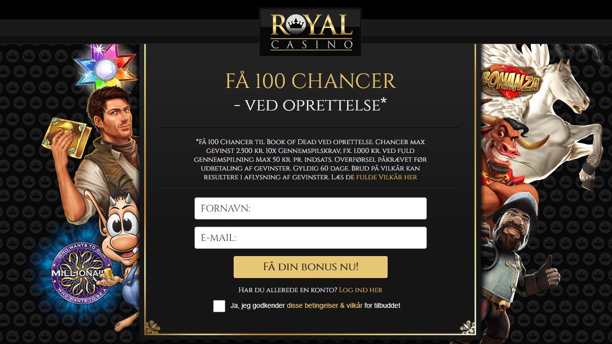 Spil Roulette fra din stue med 100 kroner gratis