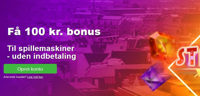 Få 100 kroner i bonus