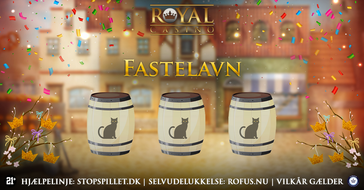 Fastelavns bonusser: Slå katten af tønde på Royal