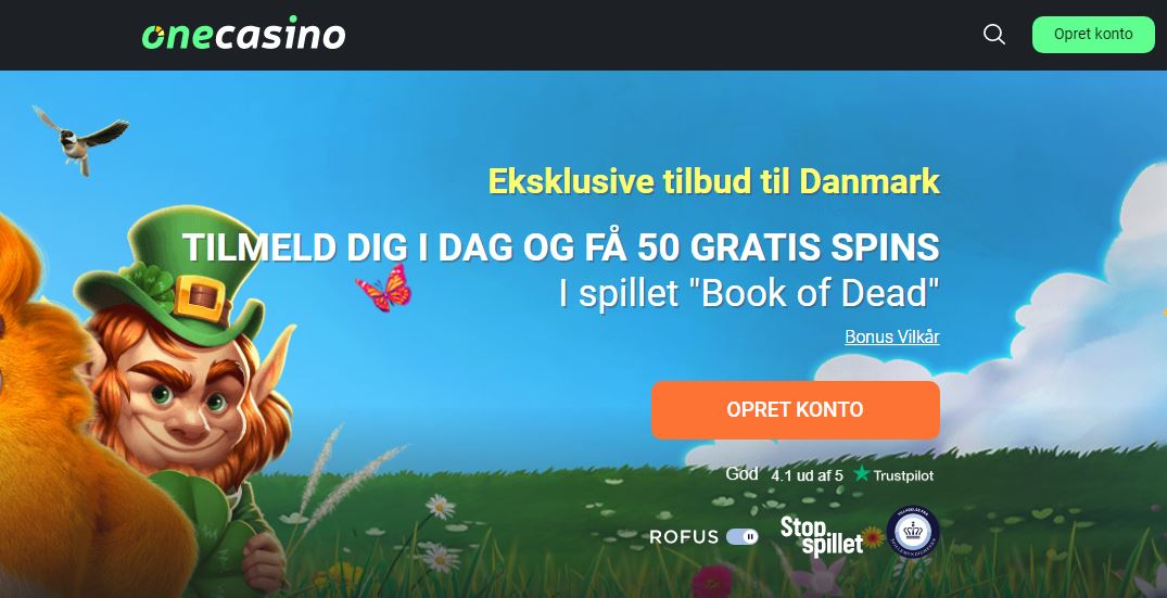 One Casino - 50 CASH Free spins anmeldelse