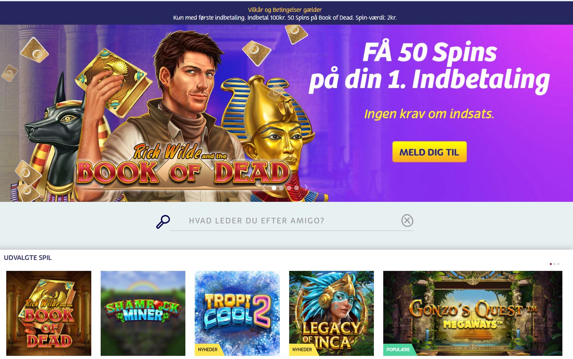 50 CASH Free spins