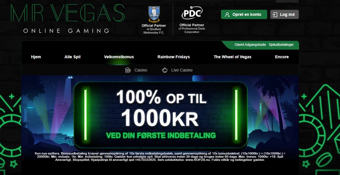 Mr Vegas anmeldelse
