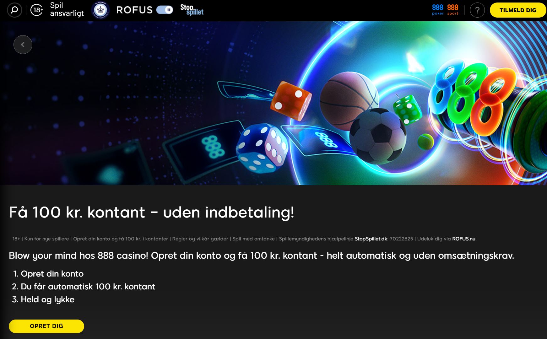 100 kroner gratis til alle nye kunder