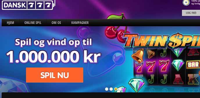 100 gratis SPIN fra nyt casino
